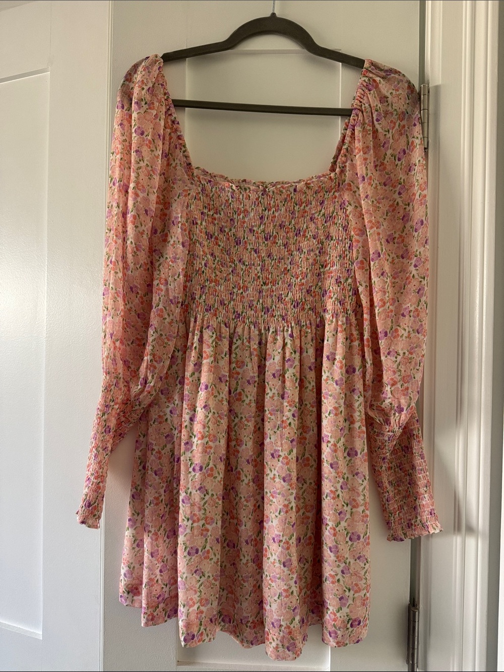 Women’s Hill House - Grace Nap Dress - Pink Pansy Floral - Size XS - NWT